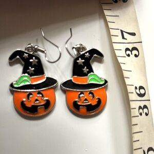 Halloween Pumpkin Earrings